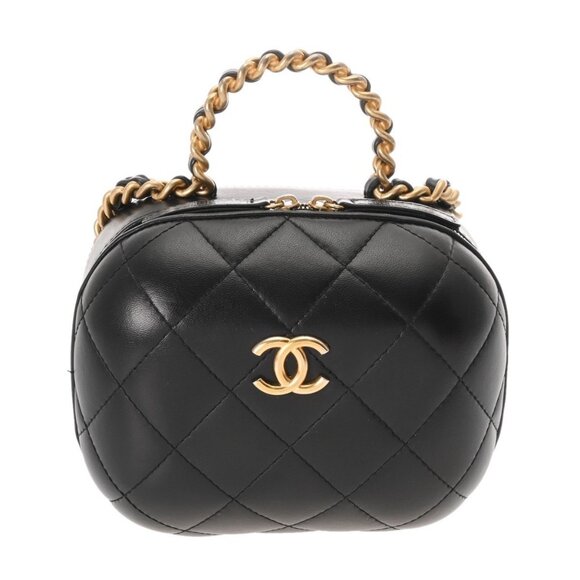CHANEL Matrasse Small vanity Black/Noir AP2198 shoulder bag - Picture 1 of 10